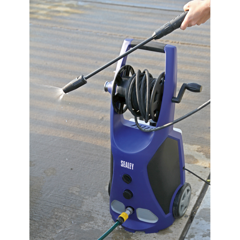 Sealey Pressure Washer PW3500 140bar 2100W with Rotablast Nozzle