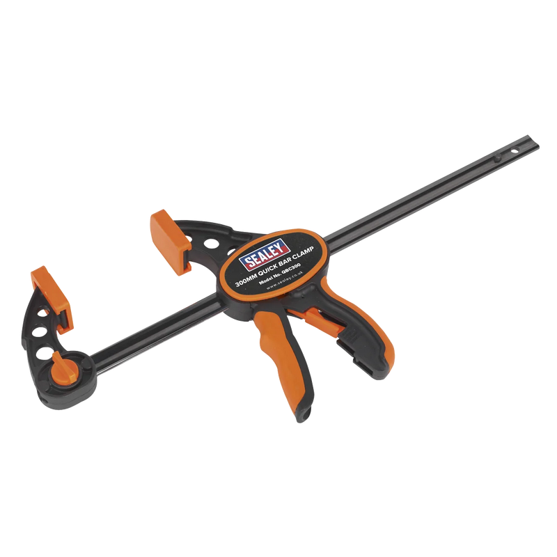 Sealey Quick Bar Clamp 150mm Capacity 150kg