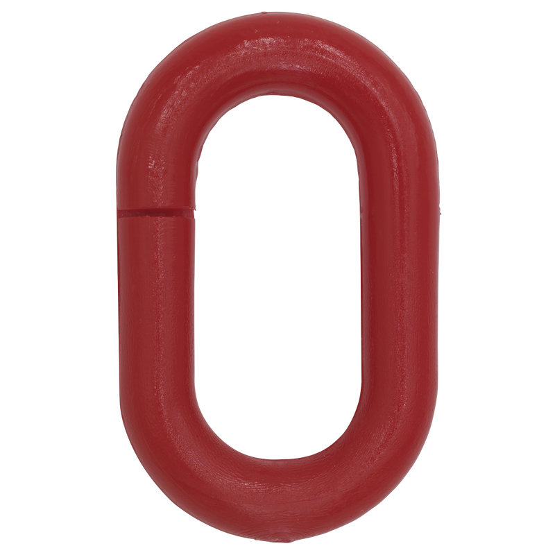 Sealey Plastic Chain Connector Pack of 10 - 6mm Red