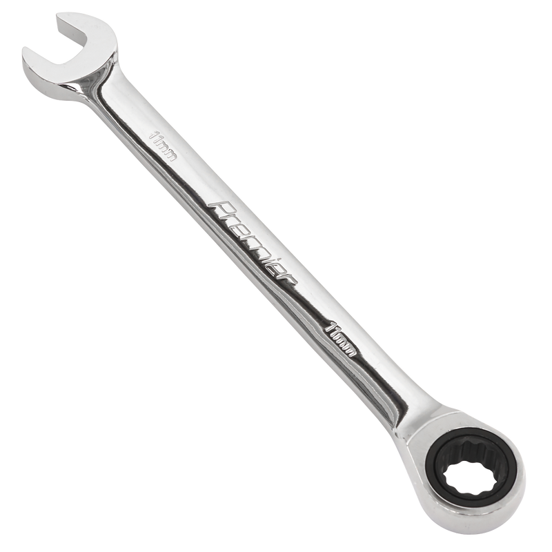 Sealey Premier Combination Ratchet Spanner 6mm 139mm Length