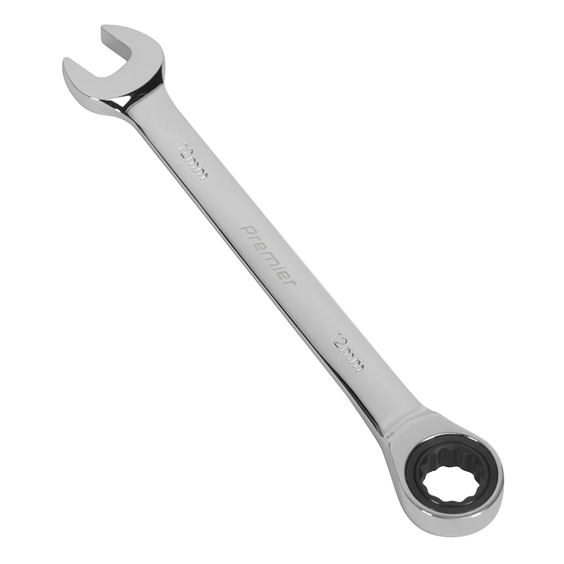 Sealey Premier Combination Ratchet Spanner 6mm 139mm Length