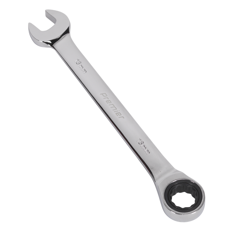 Sealey Premier Combination Ratchet Spanner 6mm 139mm Length