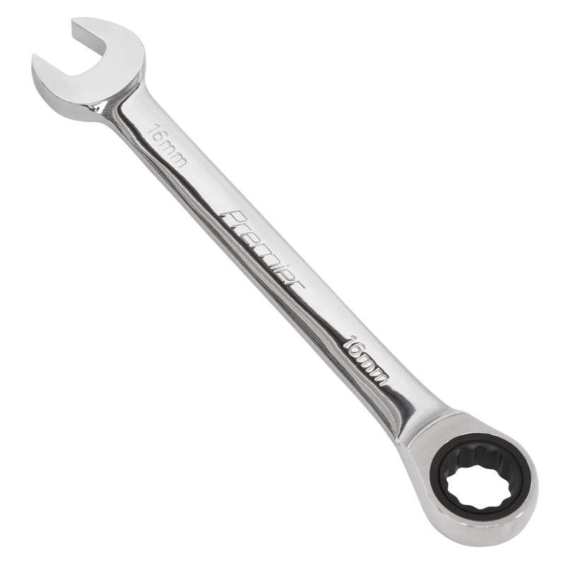 Sealey Premier Combination Ratchet Spanner 6mm 139mm Length