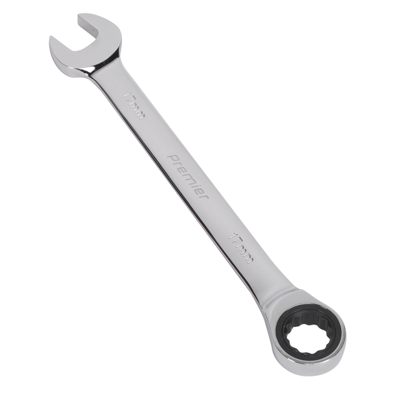 Sealey Premier Combination Ratchet Spanner 6mm 139mm Length