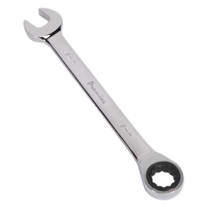 Sealey Premier Combination Ratchet Spanner 6mm 139mm Length