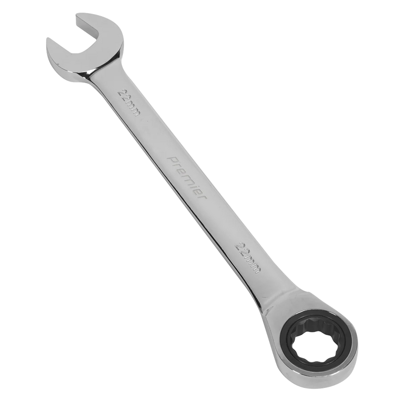 Sealey Premier Combination Ratchet Spanner 6mm 139mm Length