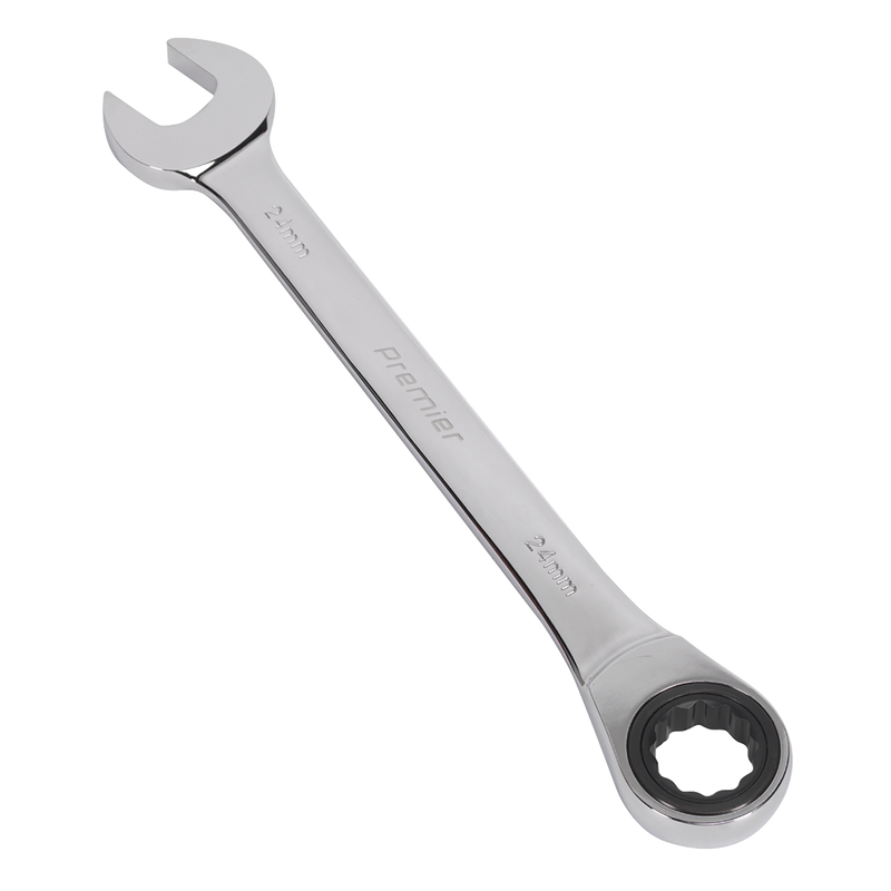 Sealey Premier Combination Ratchet Spanner 6mm 139mm Length