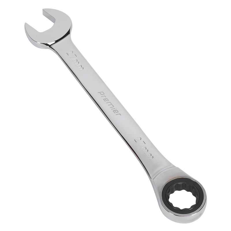 Sealey Premier Combination Ratchet Spanner 6mm 139mm Length