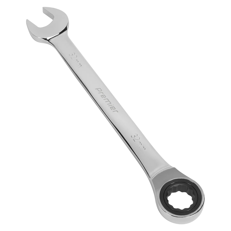 Sealey Premier Combination Ratchet Spanner 6mm 139mm Length