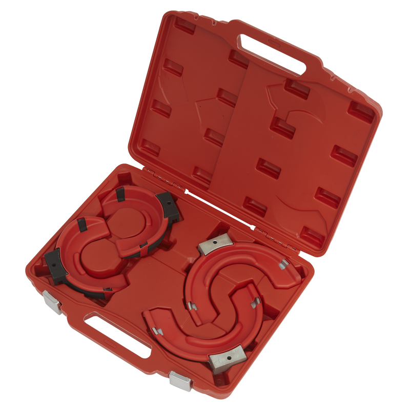 Sealey Left-Hand Coil Spring Yokes 2500kg RE259 Ø105-140mm