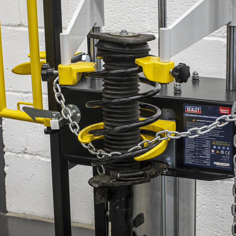 Sealey Air Operated Coil Spring Compressor RE300 1000kg Capacity