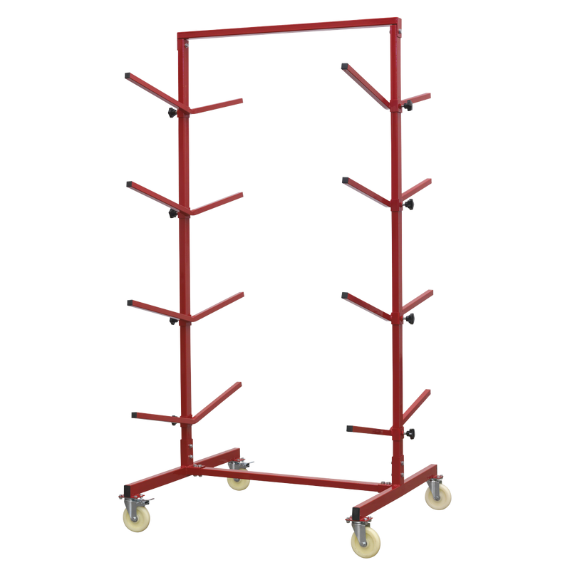 Sealey 4-Level Double-Sided Bumper Rack 160kg Capacity