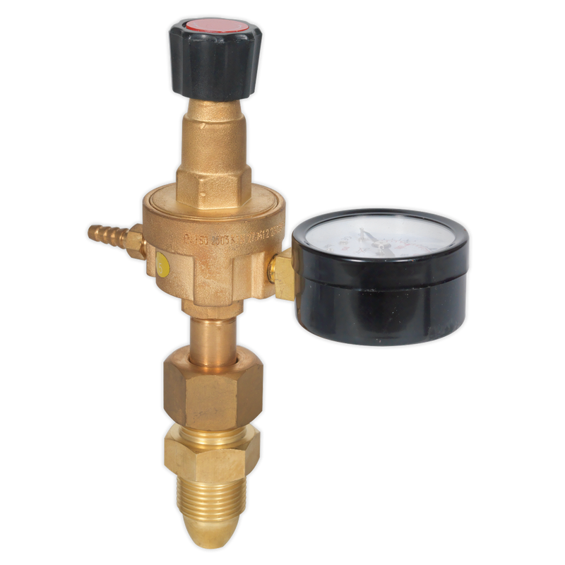 Sealey MIG Gas Regulator 1-Gauge Industrial 0.76kg