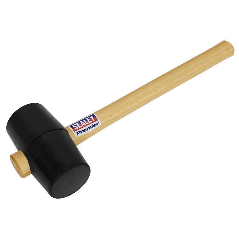 Sealey Premier Rubber Mallet 1.75lb - Durable Hand Tool for General Use