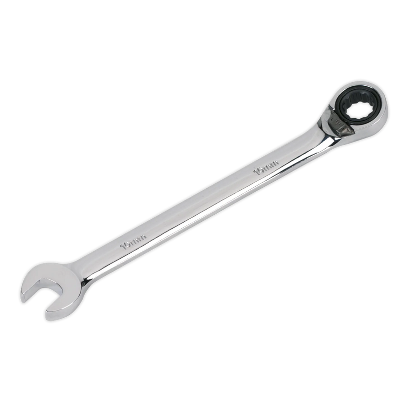 Sealey Premier Reversible Ratchet Spanner 10mm Length 160mm