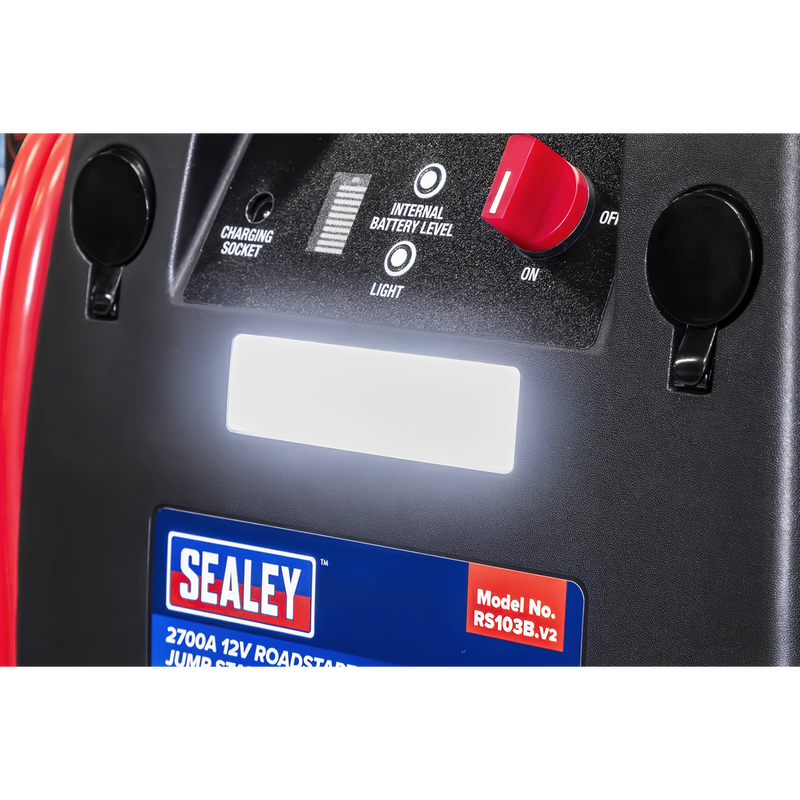 Sealey 12V Emergency Jump Starter RS103B 2700 Peak Amps