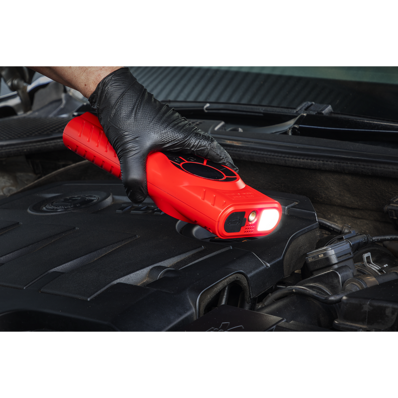 Sealey RoadStart® 12V Jump Starter & Tyre Inflator 1200A