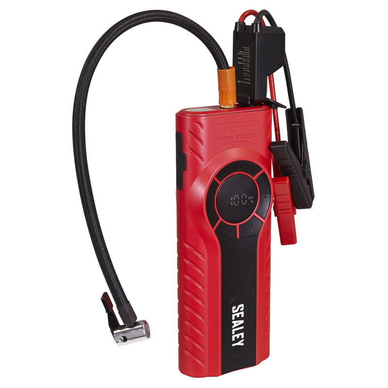 Sealey RoadStart® 12V Jump Starter & Tyre Inflator 1200A
