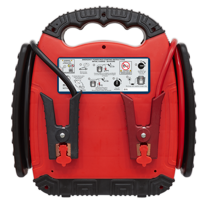 Sealey RoadStart 12V Jump Starter 900 Peak Amps