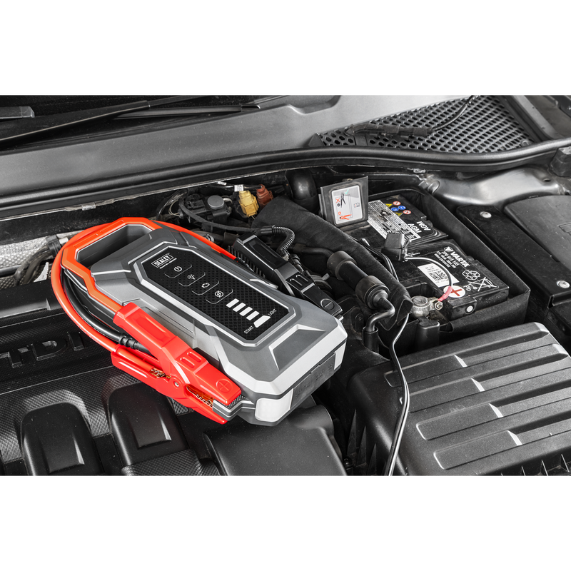 Sealey 12V Jump Starter Power Pack RS4000 4000A Peak