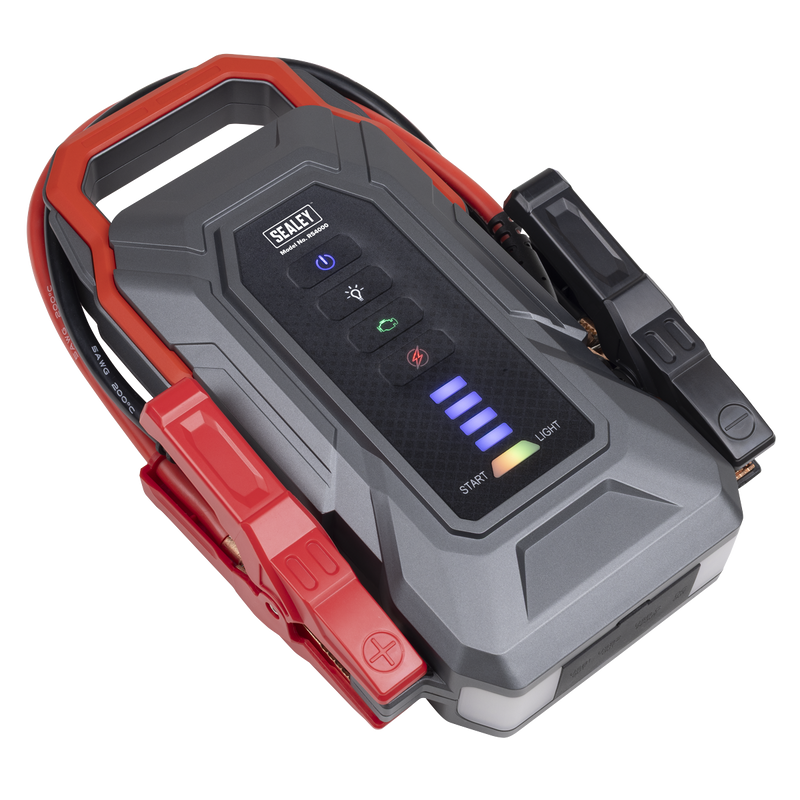 Sealey 12V Jump Starter Power Pack RS4000 4000A Peak