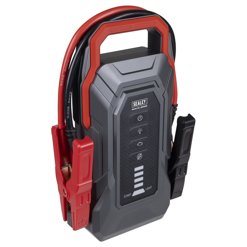 Sealey 12V Jump Starter Power Pack RS4000 4000A Peak