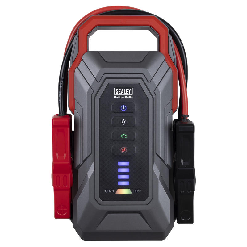 Sealey 12V Jump Starter Power Pack RS4000 4000A Peak