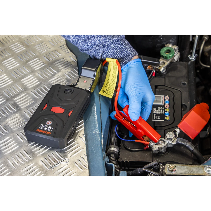 Sealey RoadStart® 12V Jump Starter Power Pack 600A