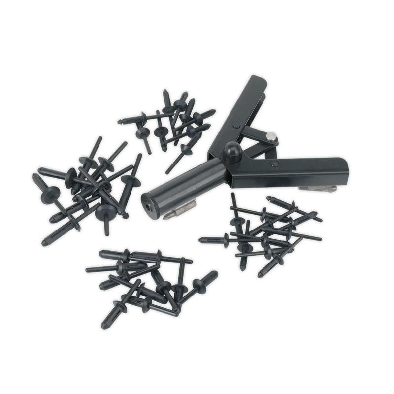 Sealey Plastic Riveting Kit RT001 165mm