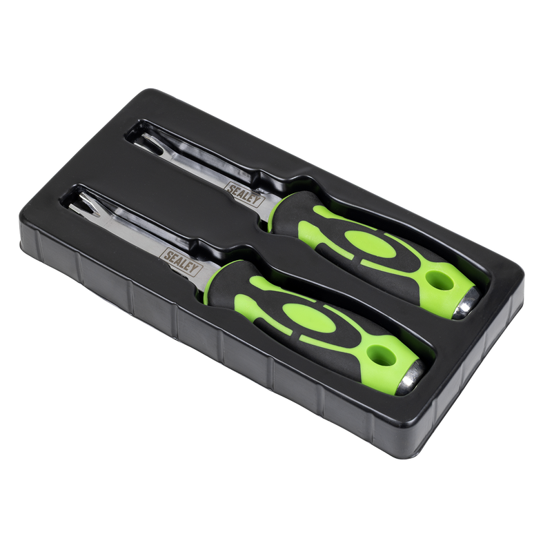 Sealey Trim Clip Removal Tool Set 2 Piece RT005