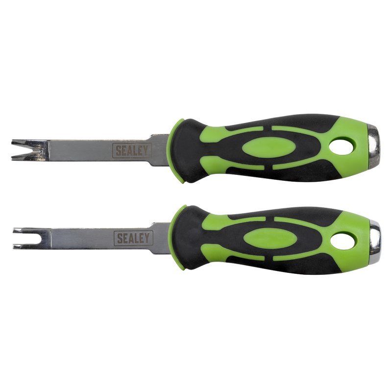 Sealey Trim Clip Removal Tool Set 2 Piece RT005