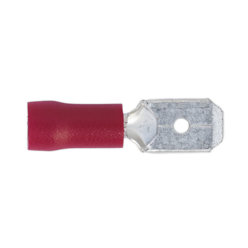 Sealey Push-On Male Terminal 6.3mm - Pack of 100