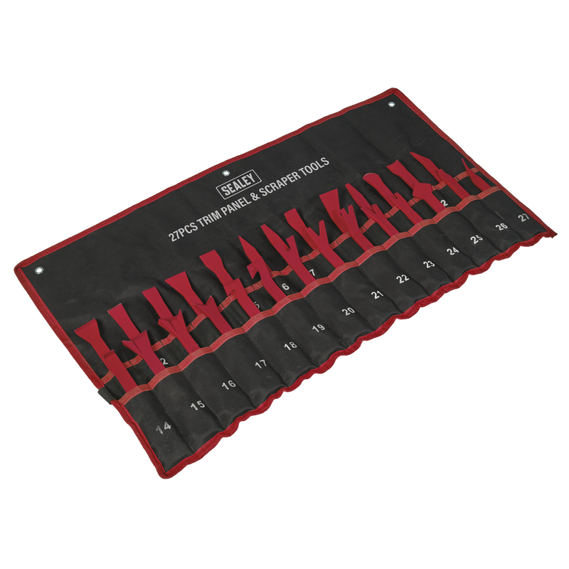 Sealey Trim & Panel Clip Tool Set 27 Piece RT27KIT