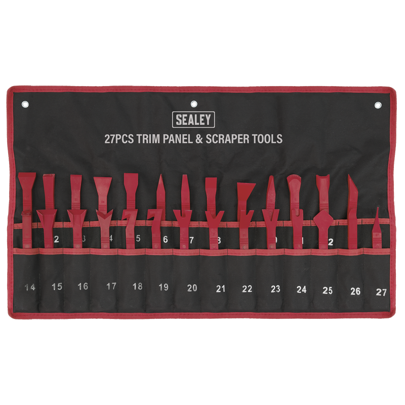 Sealey Trim & Panel Clip Tool Set 27 Piece RT27KIT