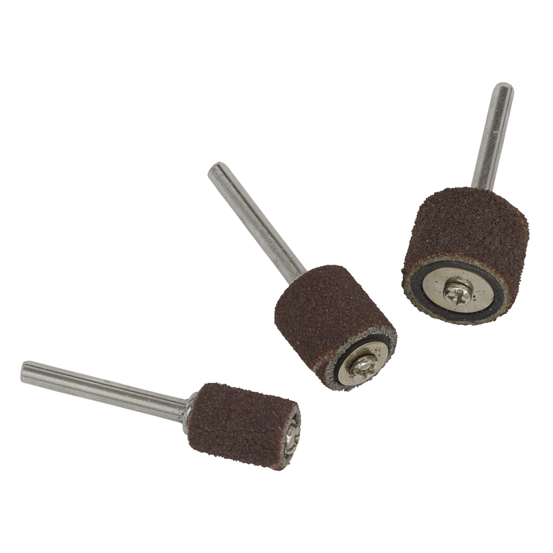 Sealey Rotary Tool Sanding Bands Set 63 Piece 3mm Shaft Diameter