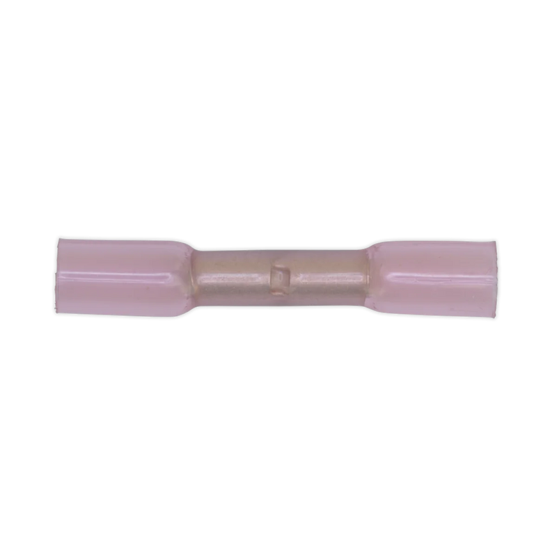 Sealey Heat Shrink Butt Connector 4.8mm Red Pack of 50