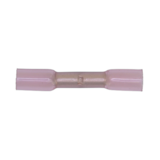Sealey Heat Shrink Butt Connector 4.8mm Red Pack of 50