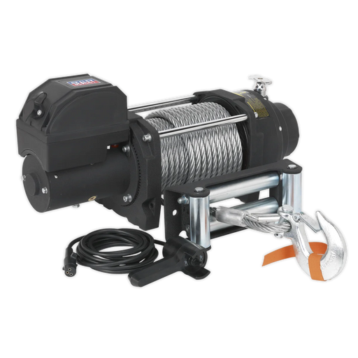 Sealey Premier Winch RW8180 12V 8180kg Line Pull Heavy Duty
