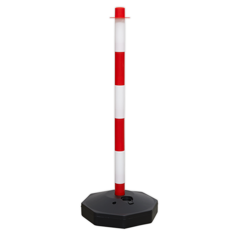 Sealey Red/White Post with Base 850mm