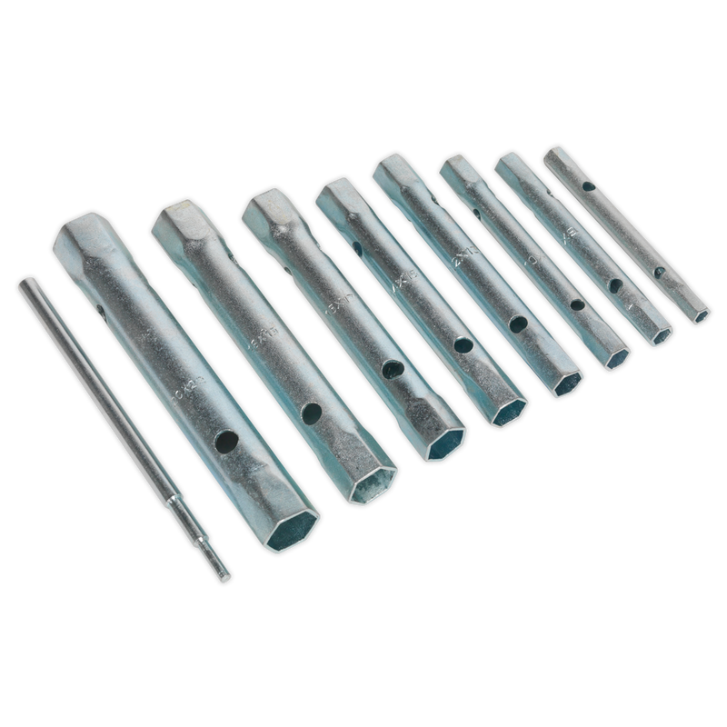 Sealey Siegen Box Spanner Set 9 Piece 6-22mm Carbon Steel
