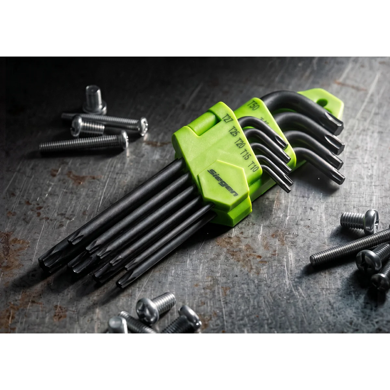 Sealey Siegen Key Set 9 Piece T10-T50 85-160mm