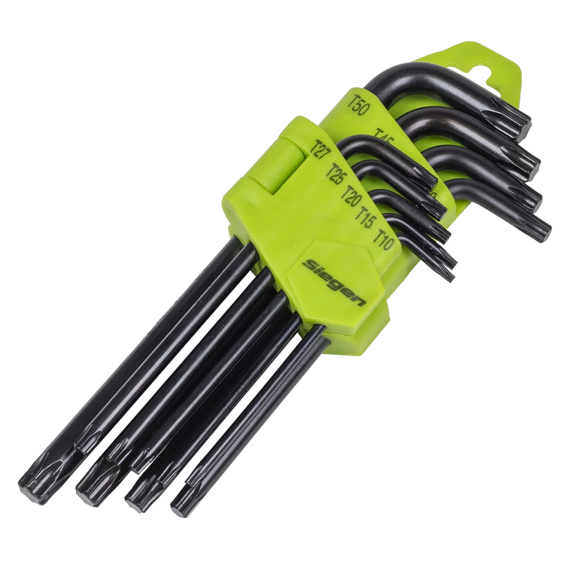 Sealey Siegen Key Set 9 Piece T10-T50 85-160mm