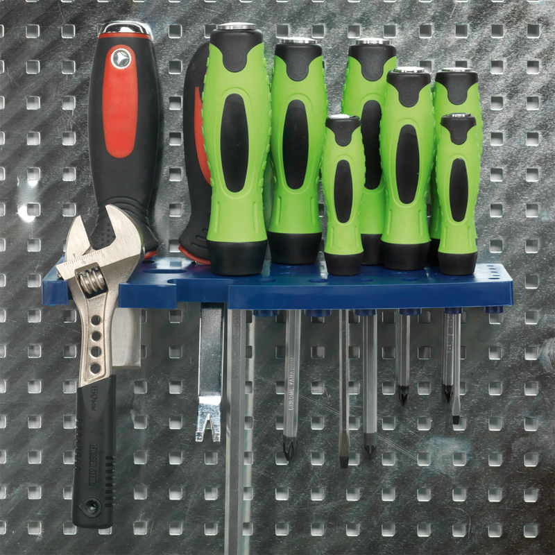 Sealey Siegen Wall Storage Pegboard Set 34 Piece - 560x460mm Panels