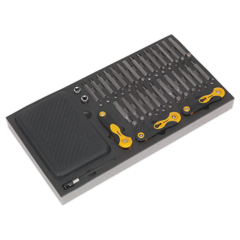 Sealey Siegen Bit Set & Folding Hex Keys 192 Piece S01126