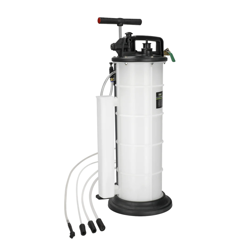 Sealey Siegen Manual Air Vacuum Oil & Fluid Extractor 9L