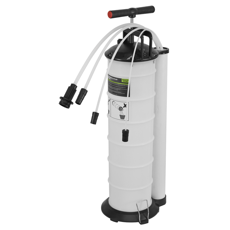 Sealey Siegen Manual Vacuum Oil & Fluid Extractor Pump 6.5L