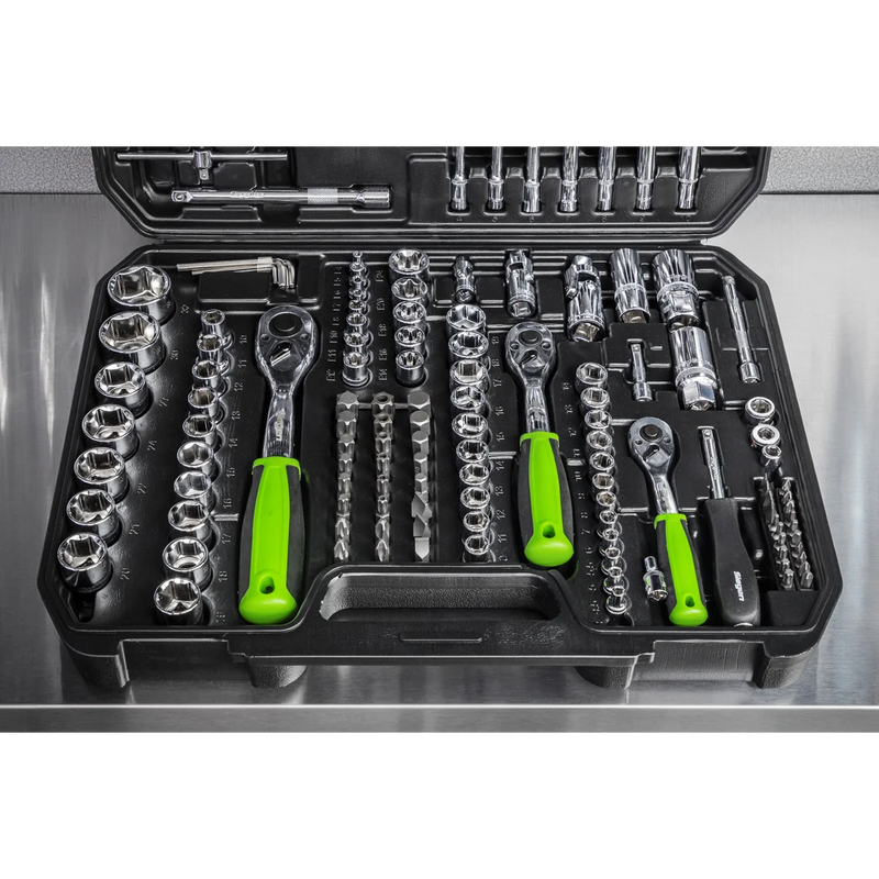 Sealey Siegen Socket Set 171 Piece 1/4", 3/8" & 1/2" Drive S01211