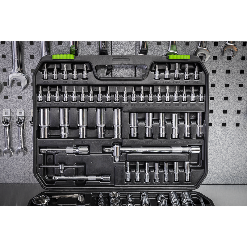 Sealey Siegen Socket Set 171 Piece 1/4", 3/8" & 1/2" Drive S01211