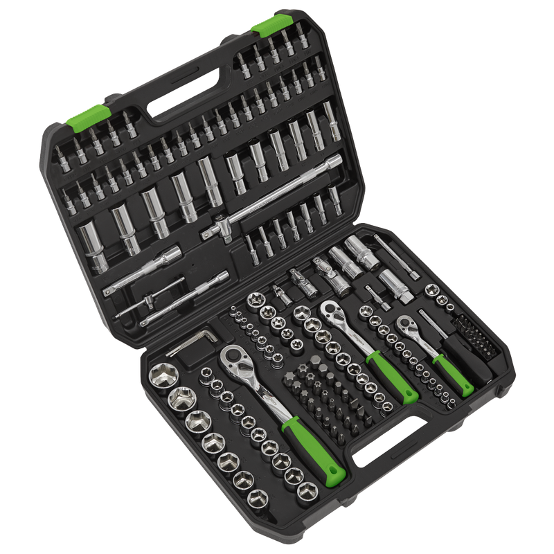 Sealey Siegen Socket Set 171 Piece 1/4", 3/8" & 1/2" Drive S01211