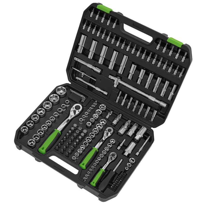 Sealey Siegen Socket Set 171 Piece 1/4", 3/8" & 1/2" Drive S01211
